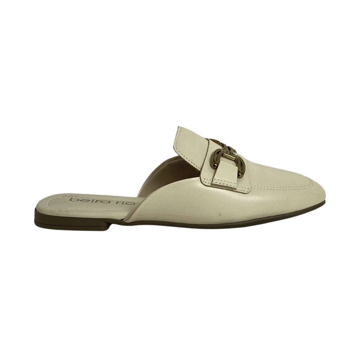 Mule Beira Rio Feminino 4323100 Creme
