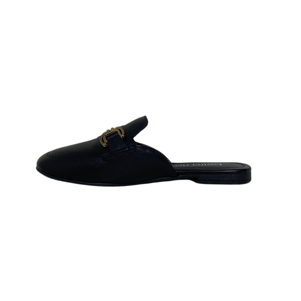 Mule Beira Rio Feminino 4323100 Preto Preto 3