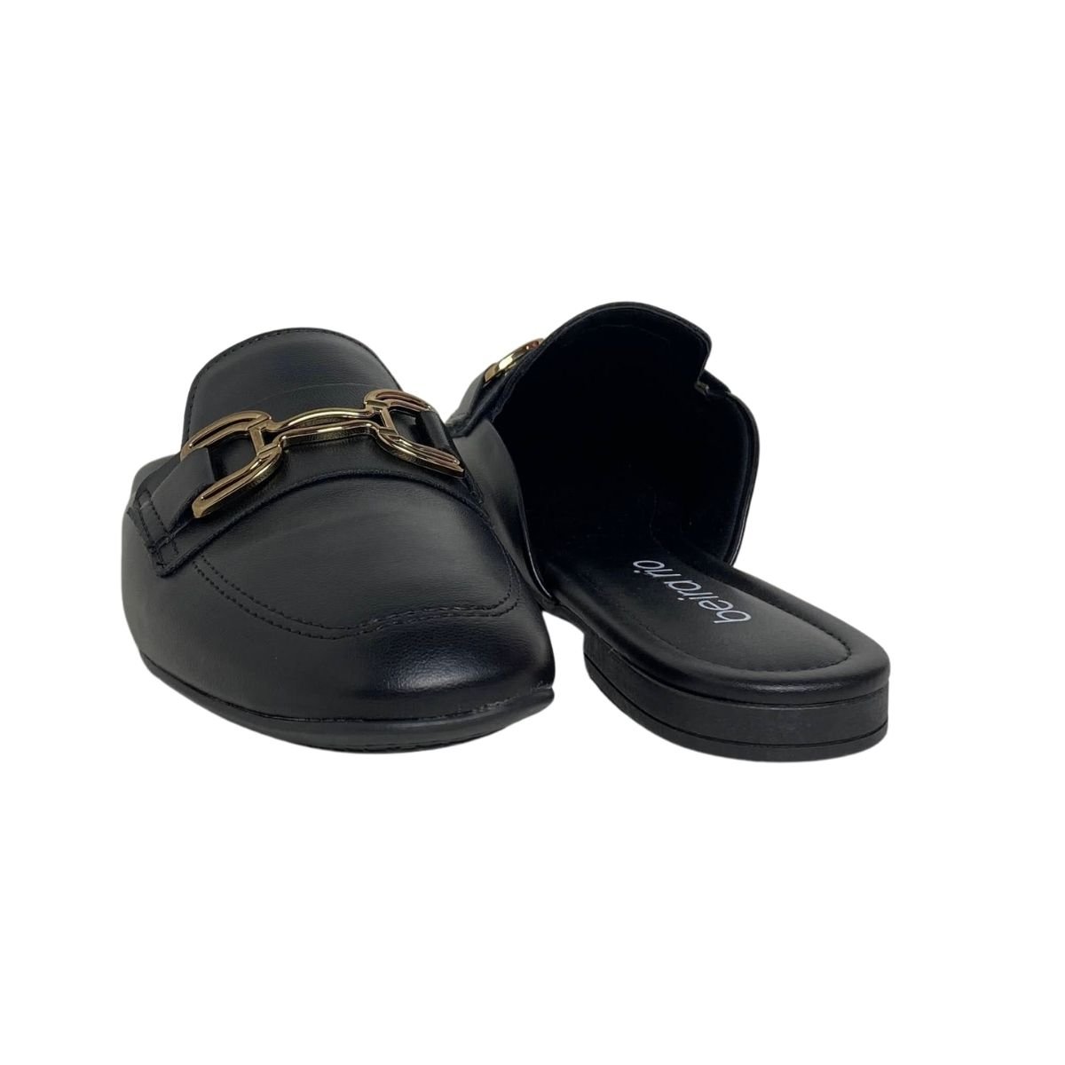 Mule Beira Rio Feminino 4323100 Preto Preto 5