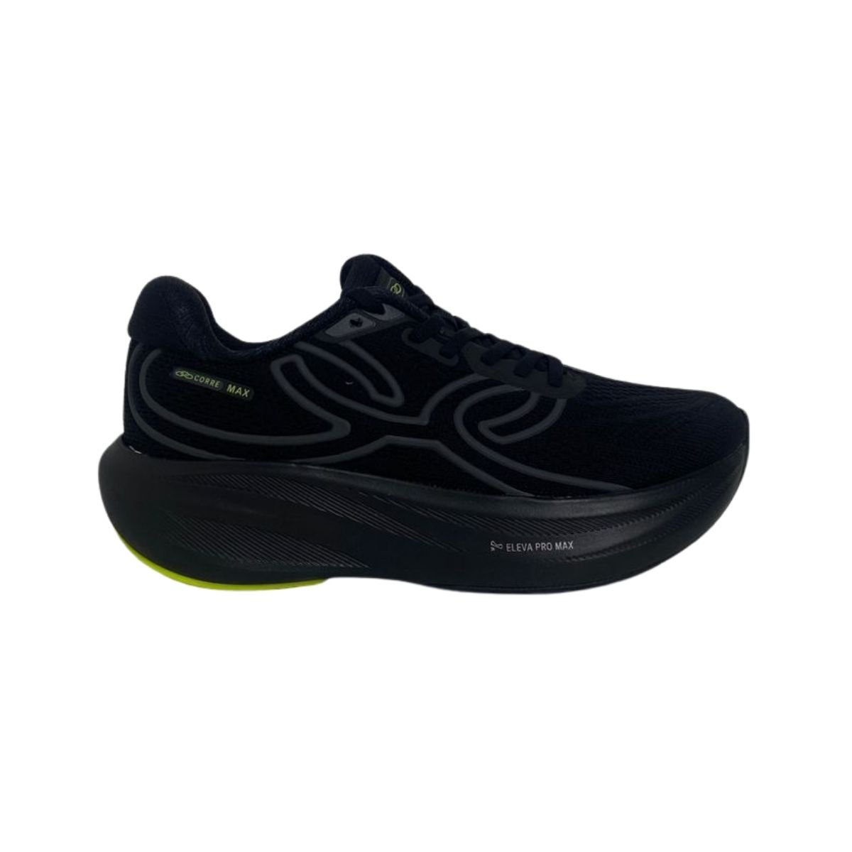 Tênis Corre Max Olympikus Feminino CORRE-MAX-F Preto/Preto