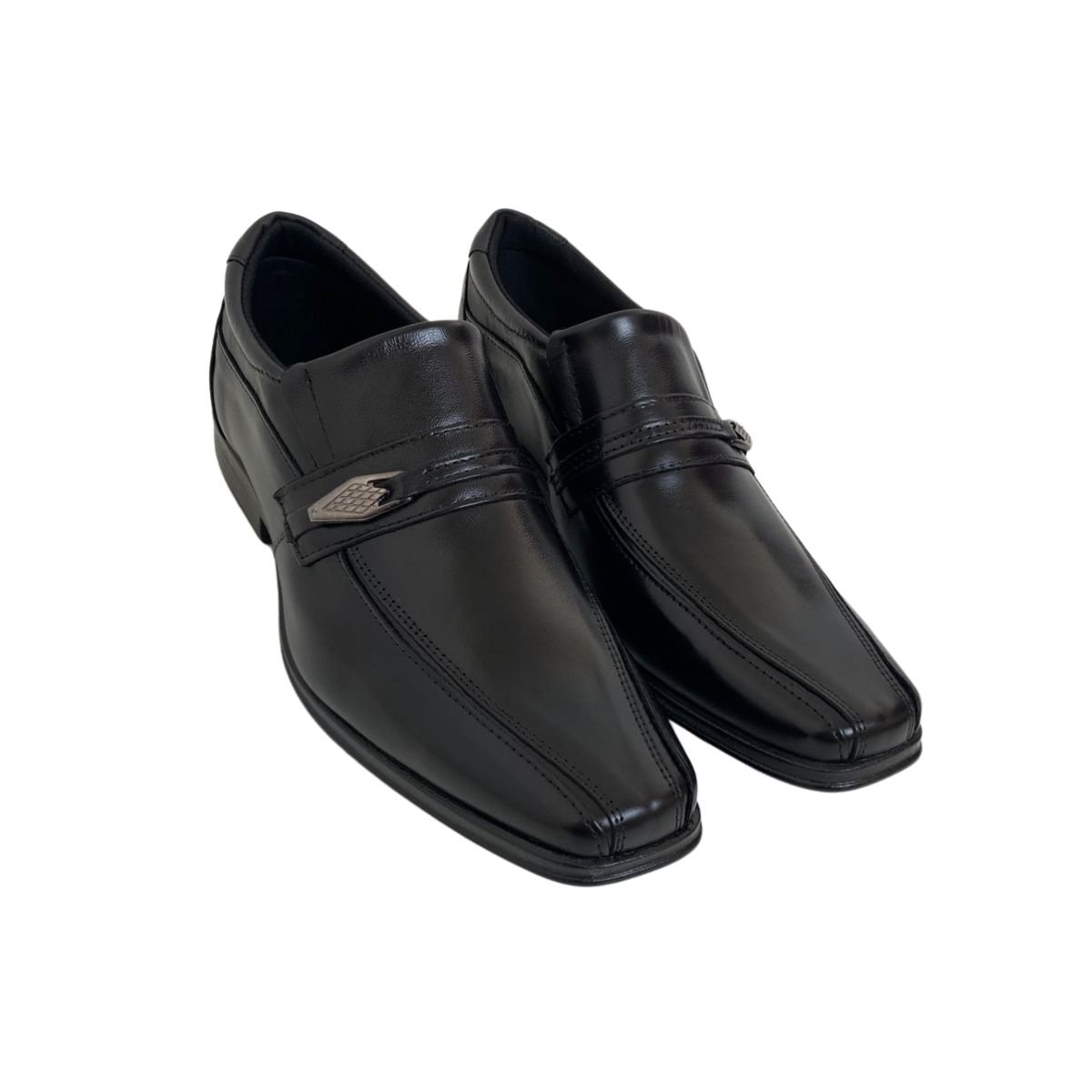 Sapato Couro BR2 Masculino 913BR Preto Preto 4