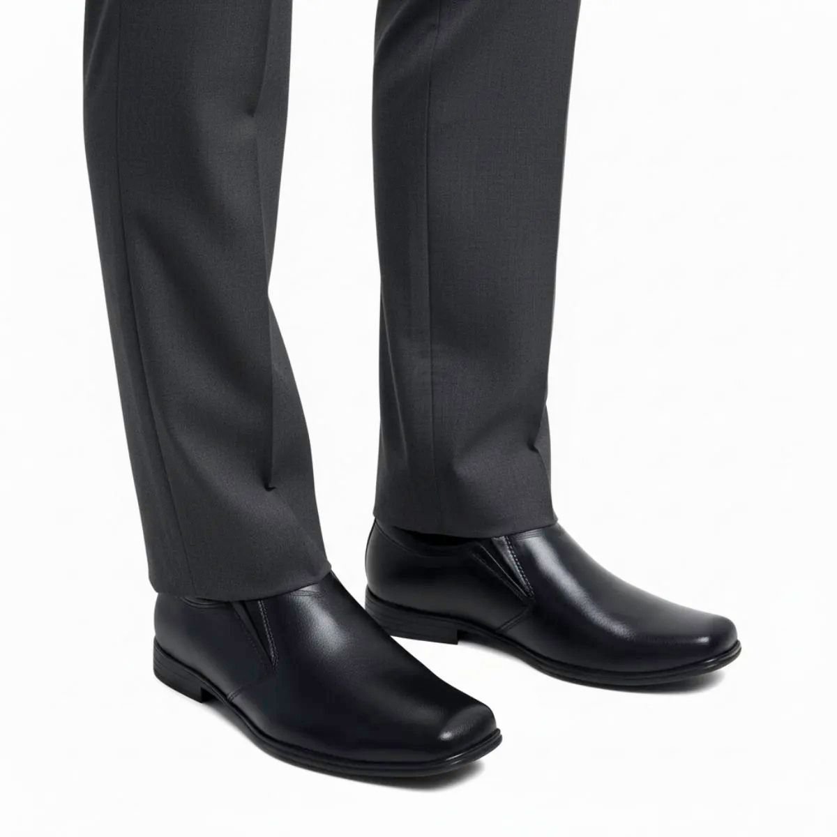 Sapato Couro Pegada Masculino 122318 Preto Preto 2