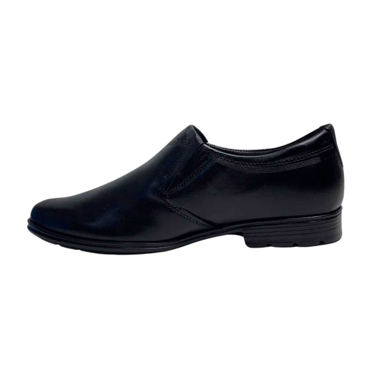 Sapato Couro Pegada Masculino 122318 Preto Preto 3
