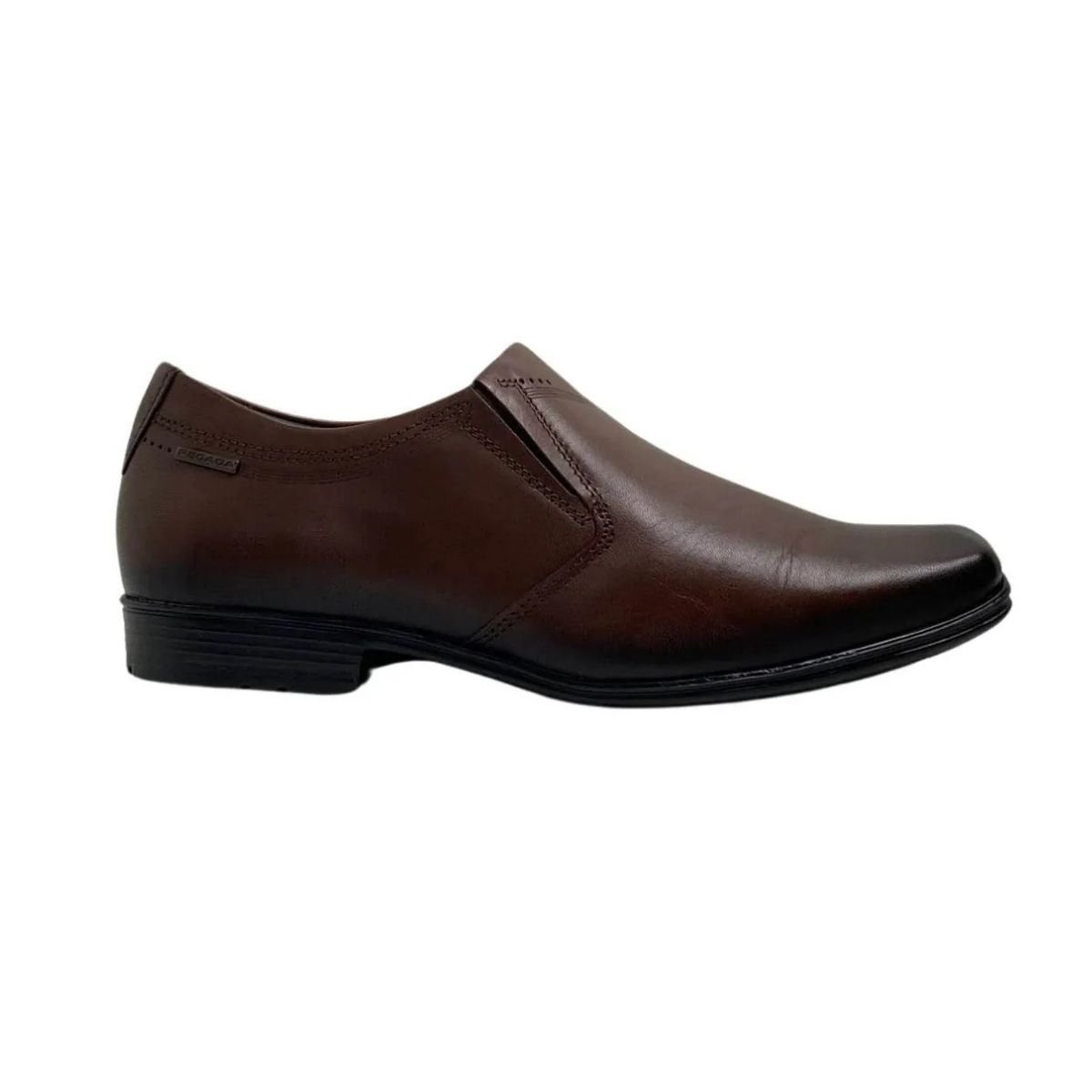 Sapato Couro Pegada Masculino 122318 Marrom