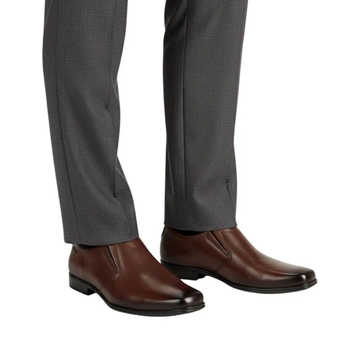 Sapato Couro Pegada Masculino 122318 Marrom Marrom 2
