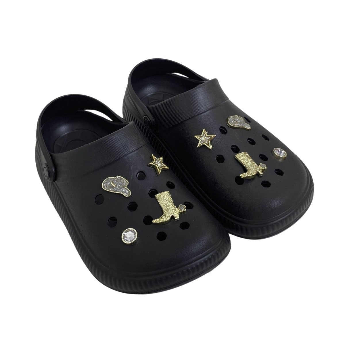 Babuche Moleca Feminino 5832314 Preto Preto 5