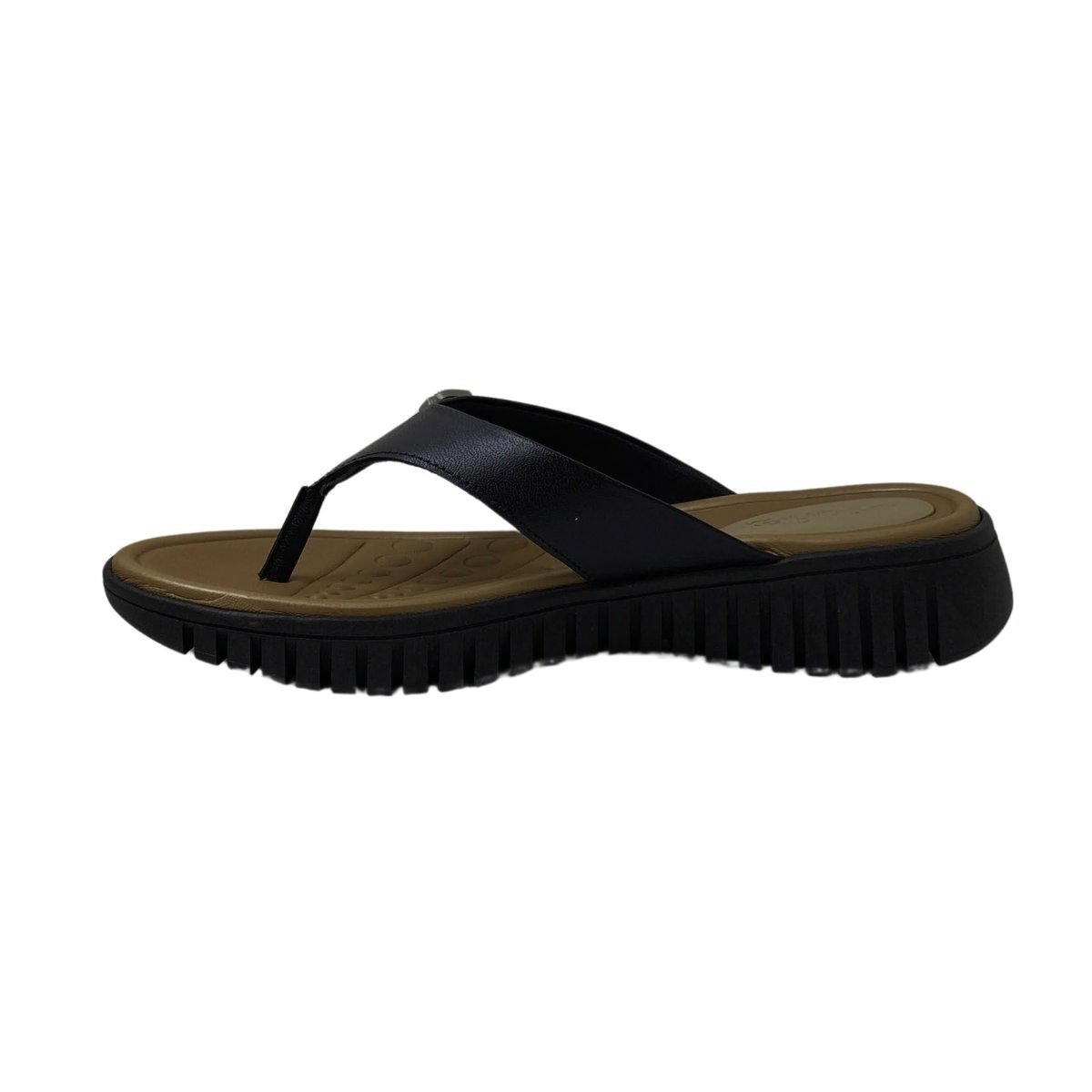Tamanco Couro Usaflex Feminino UC0403 Preto Preto 3