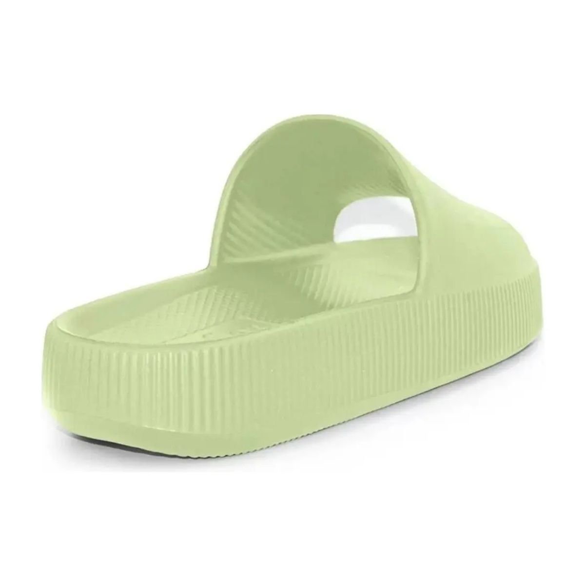 Chinelo Slide Poofy Usaflex Feminino AG0501 Verde Verde 4