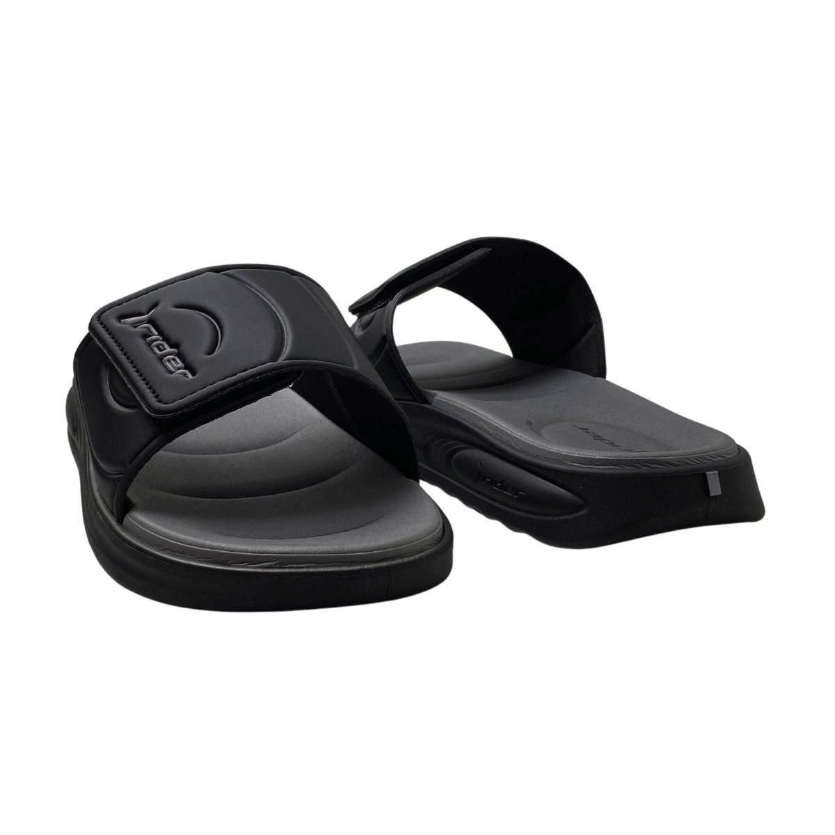 Chinelo Soft Plus Rider Masculino 12529 Preto Preto 5