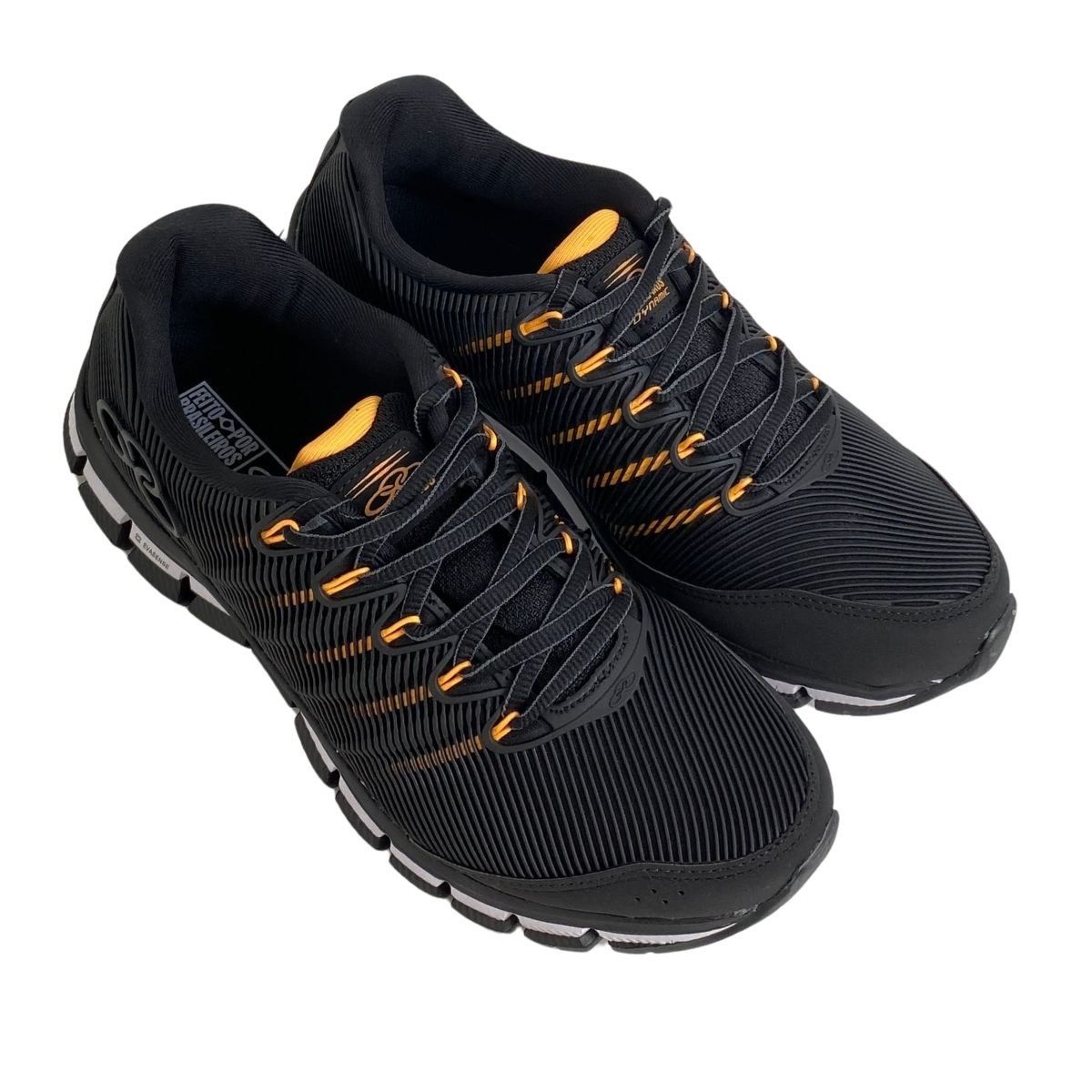 Tênis Dynamic 343 Olympikus Masculino DYNAMIC343M Preto/Amarelo Preto/Amarelo 4