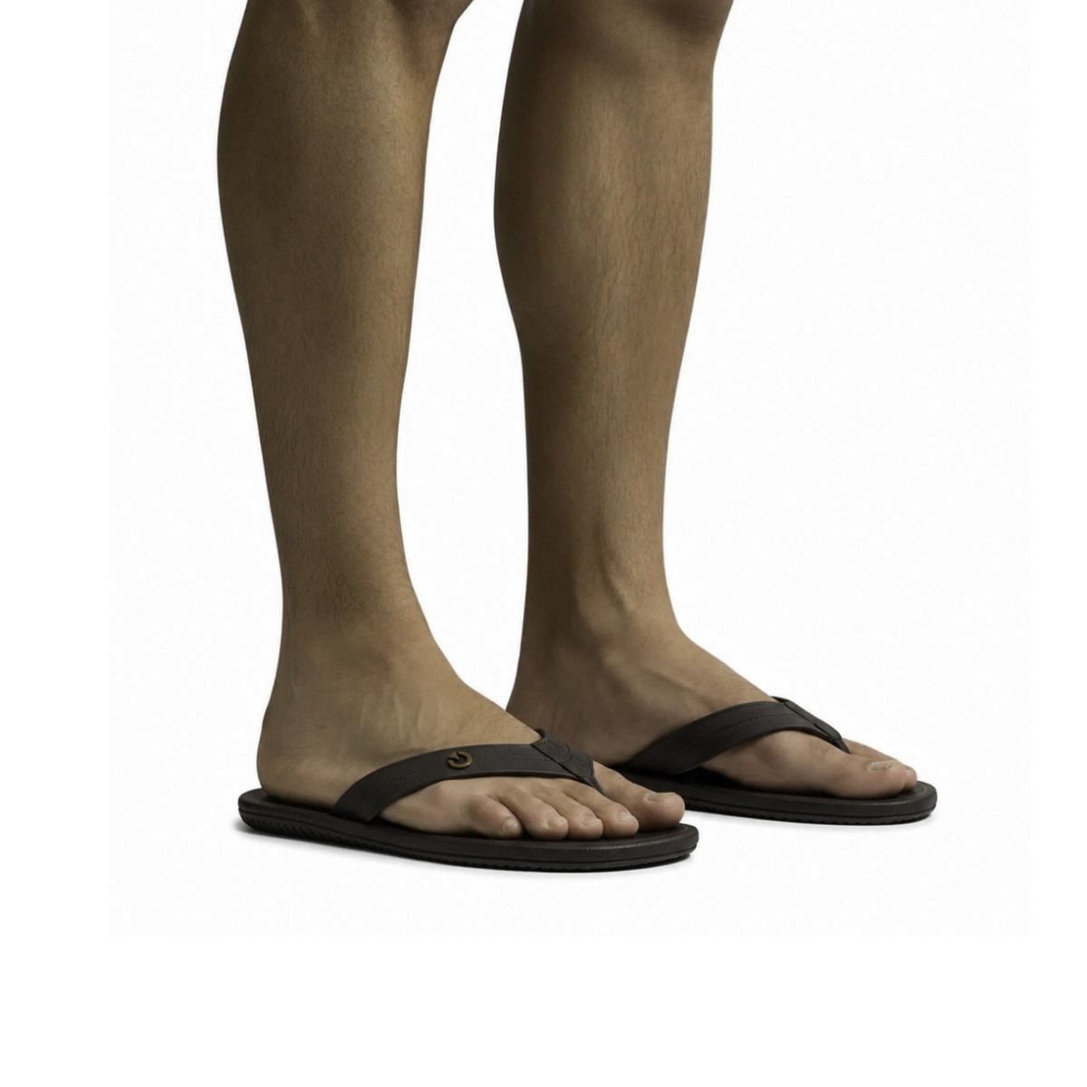 Chinelo Atlanta Cartago Masculino 11840 Marrom Marrom 2