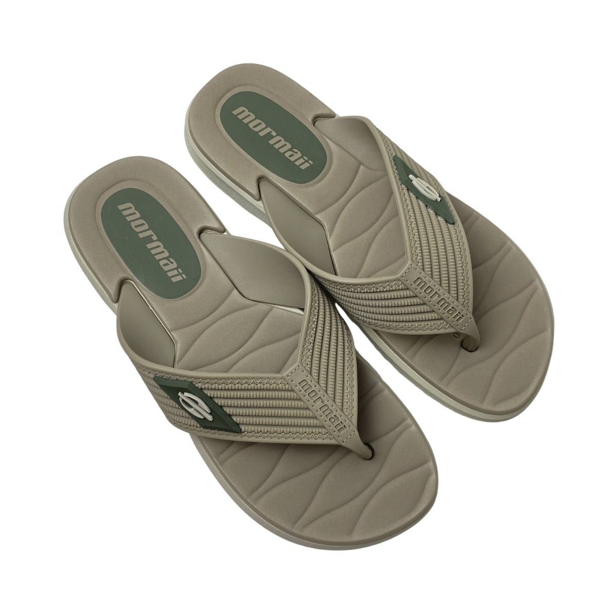 Chinelo Kinja Mormaii Masculino 12574 Bege Bege 4