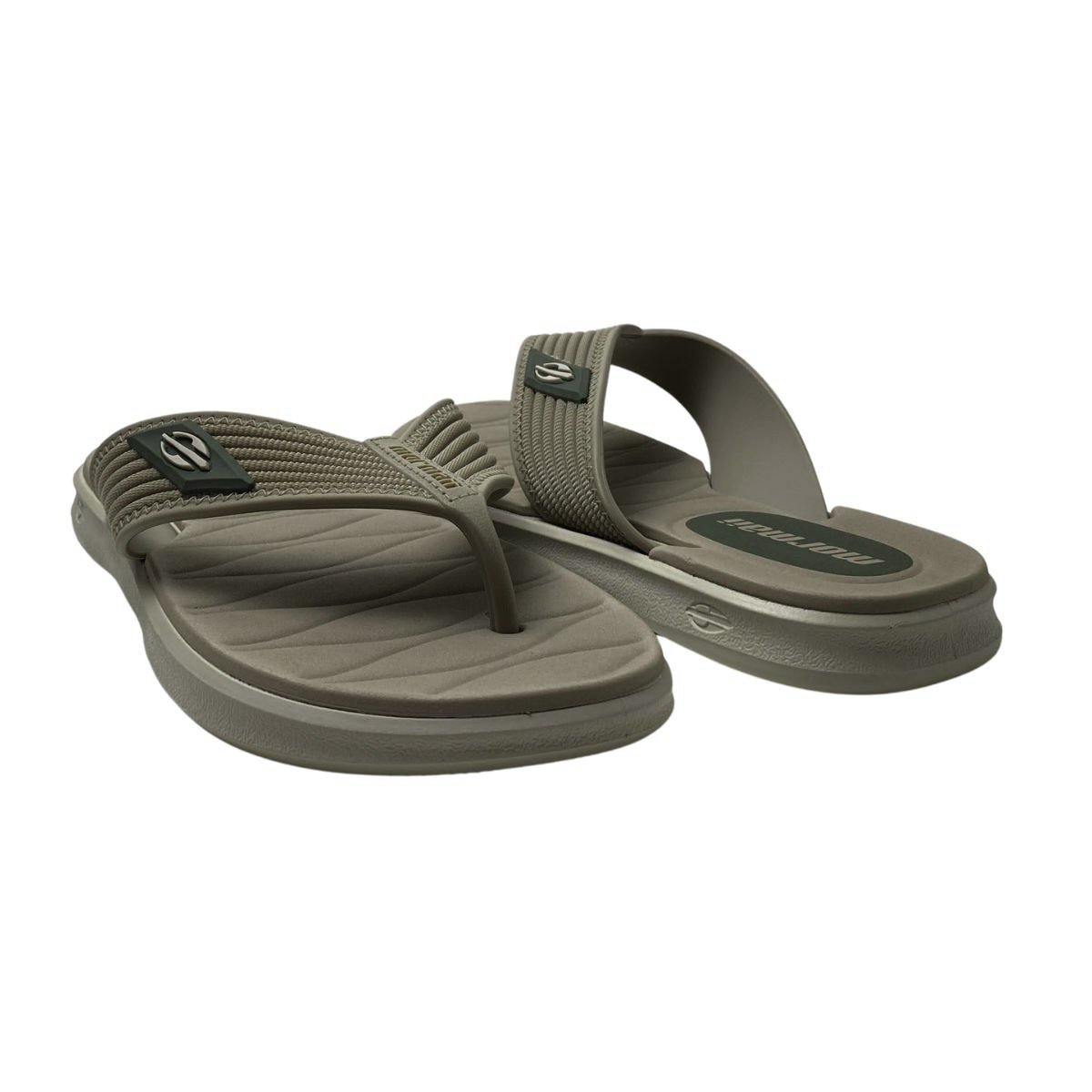 Chinelo Kinja Mormaii Masculino 12574 Bege Bege 5