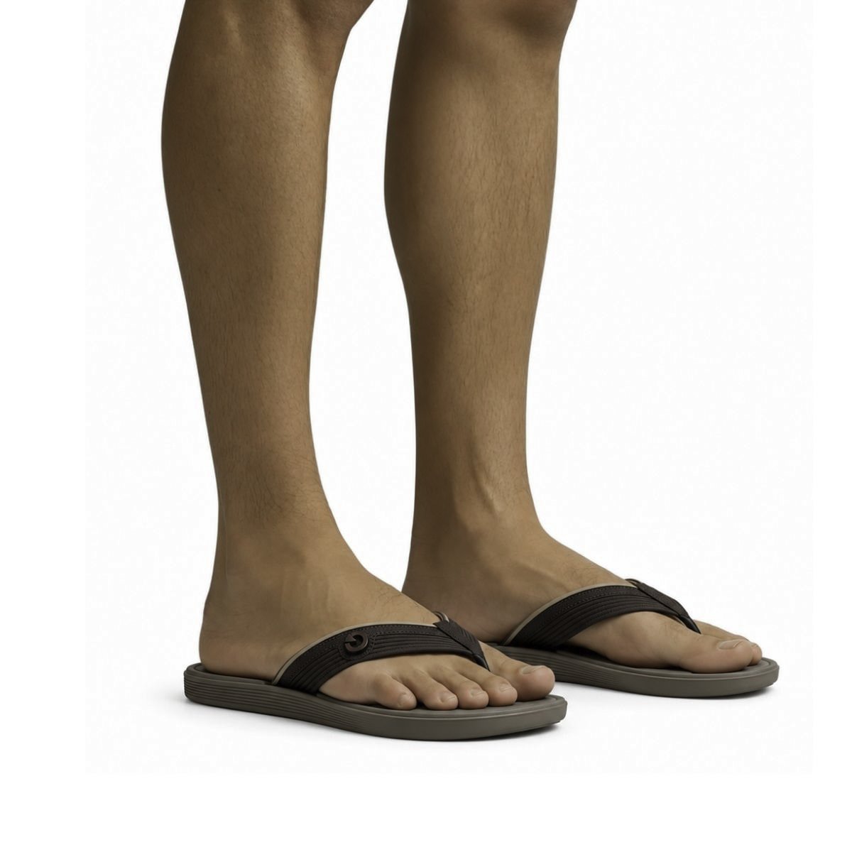 Chinelo Andorra Cartago Masculino 12656 Marrom Marrom 2