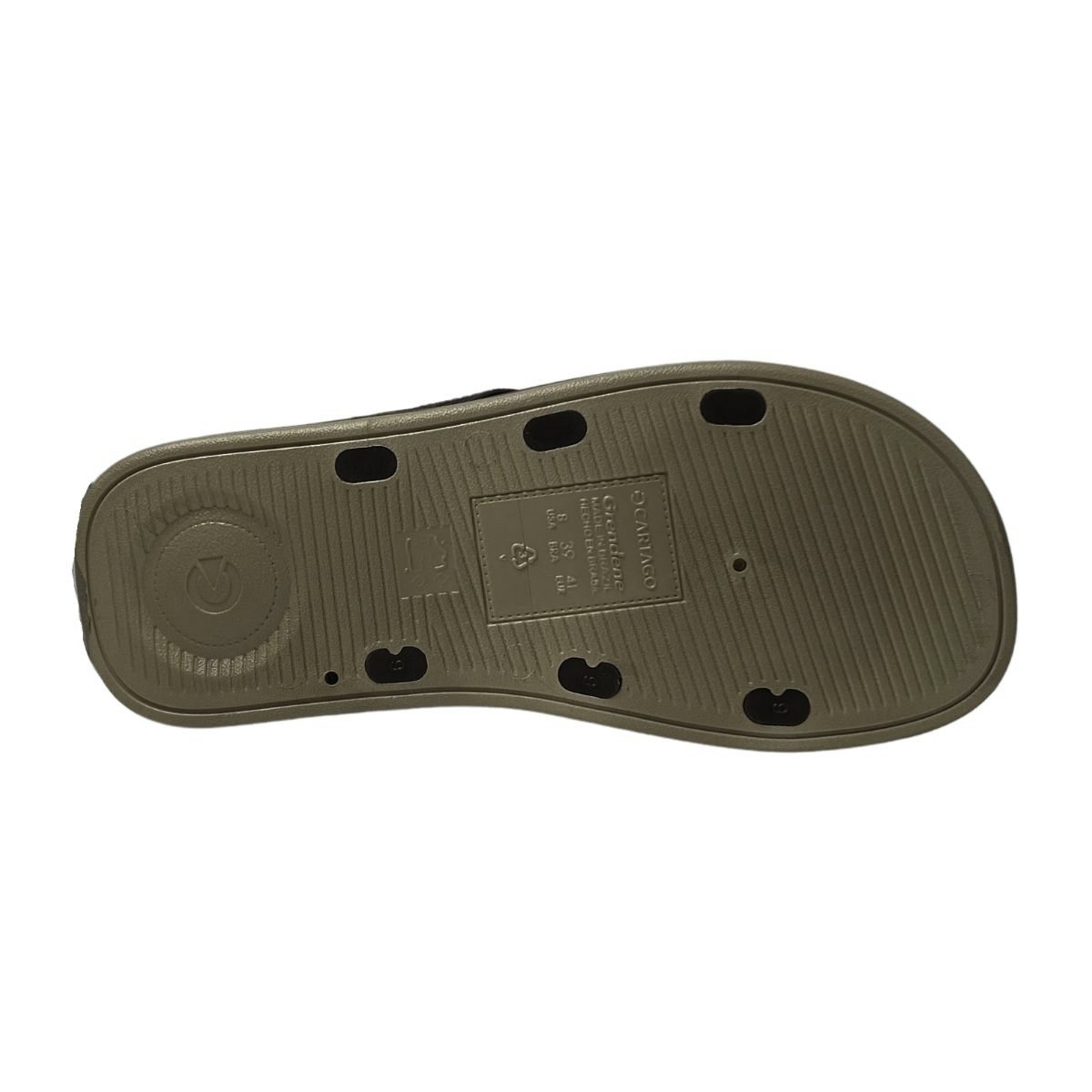 Chinelo Alabama Sl Cartago Masculino 12203 Marrom Marrom 6