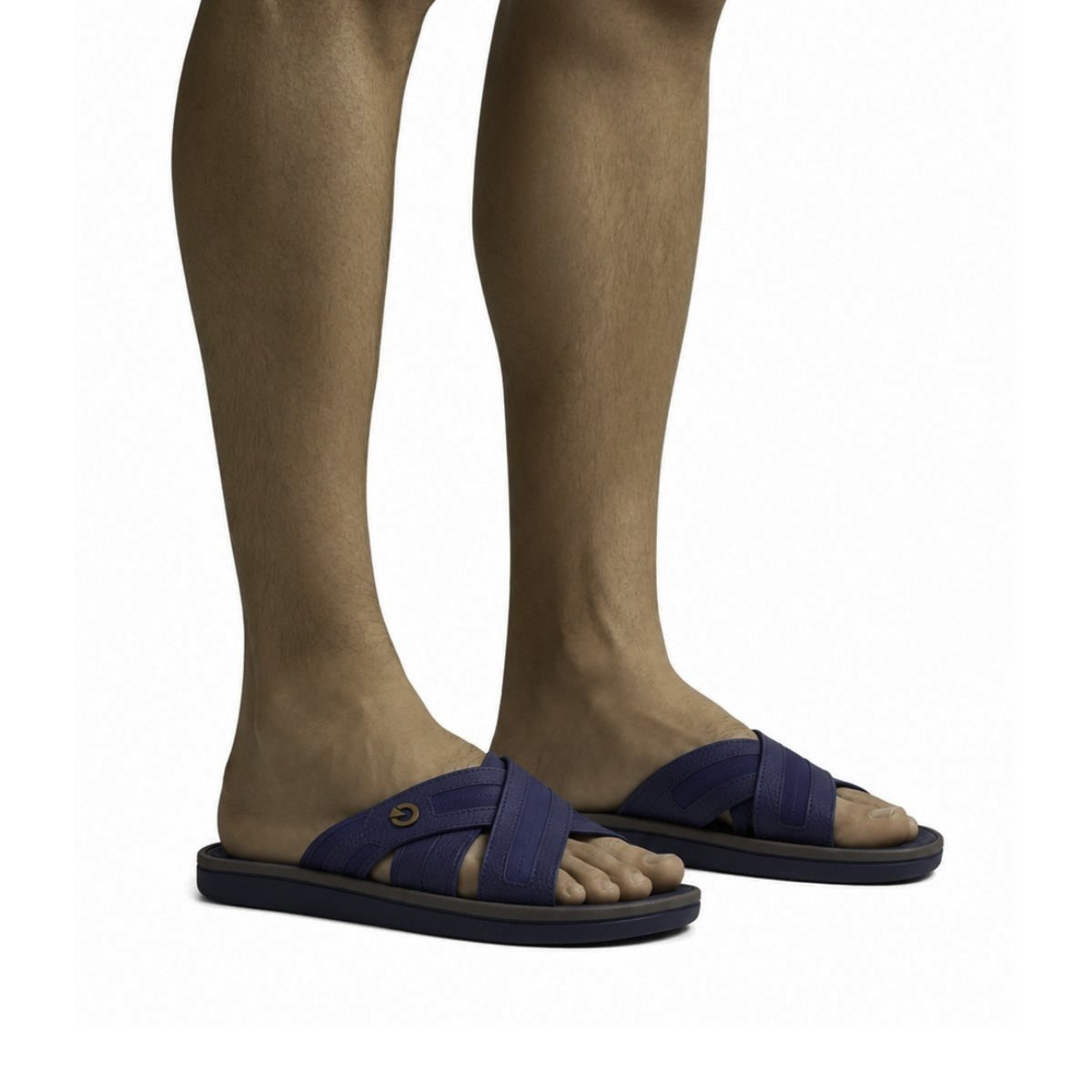 Chinelo Alabama Sl Cartago Masculino 12203 Azul Azul 2