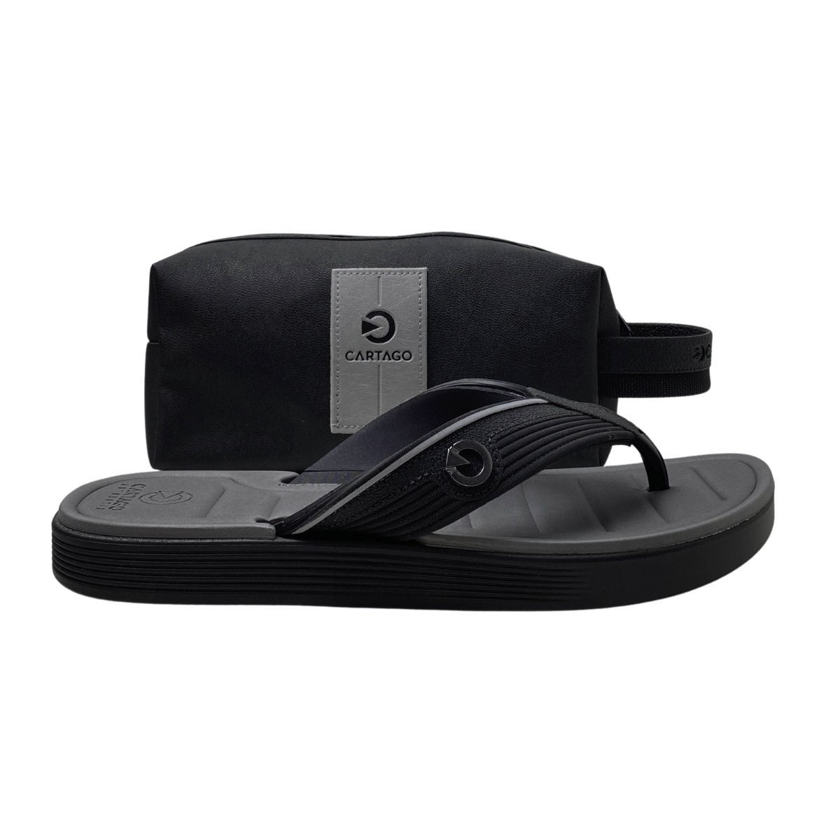 Chinelo Andorra Cartago Masculino 12656 Preto