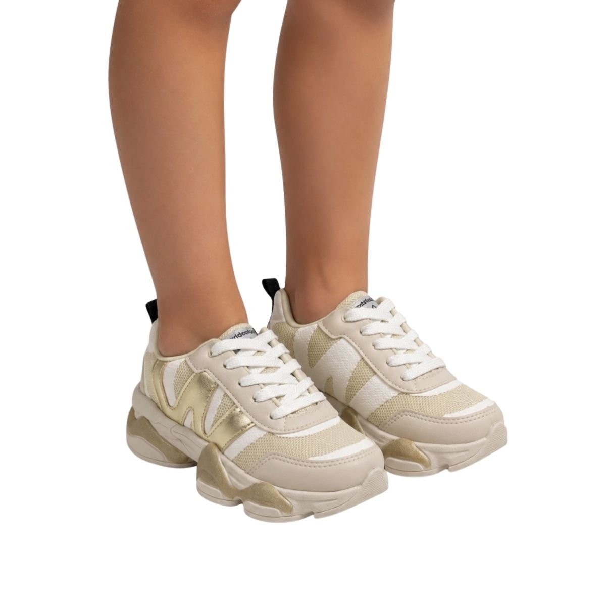 Tênis Worldcolors Infantil Menina 101013000 Off White Off White 2