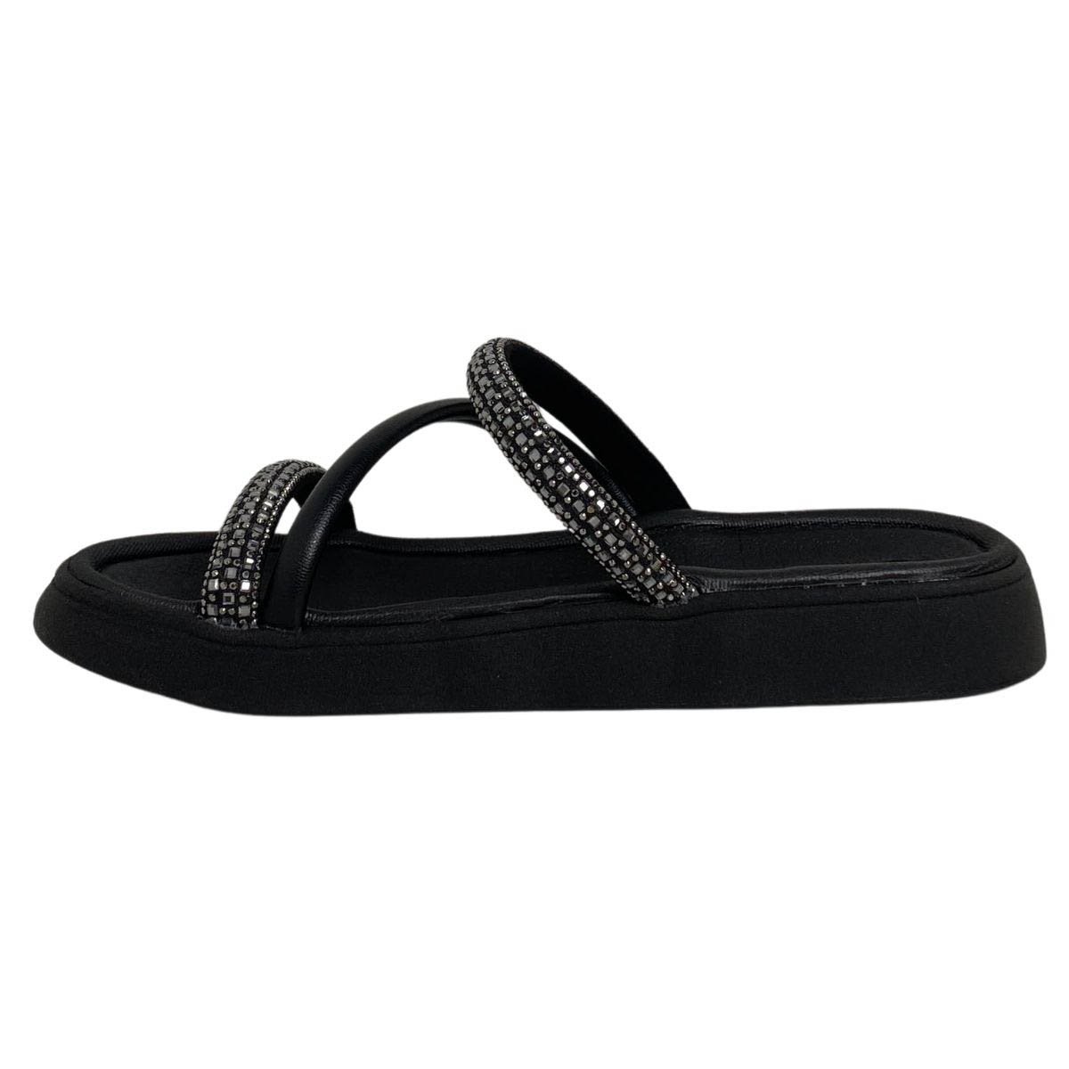 Papete Moleca Feminina 5469321 Preta Preto 3