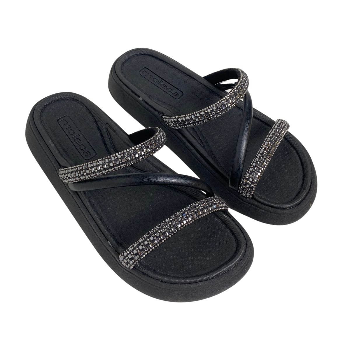 Papete Moleca Feminina 5469321 Preta Preto 4