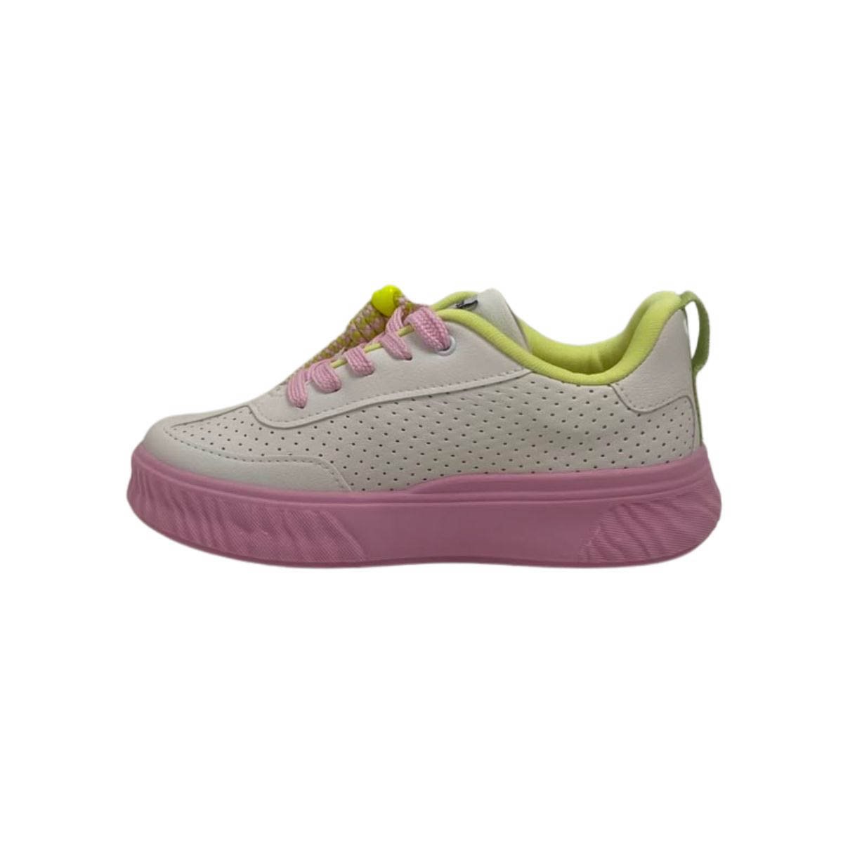 Tenis Worldcolors Infantil Menina 102017000 Branco Branco 3