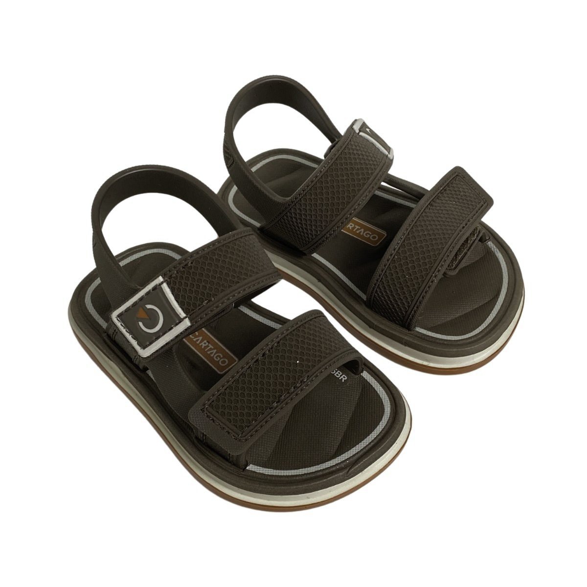Papete Malaga Cartago Infantil Menino 12586 Marrom Marrom 4