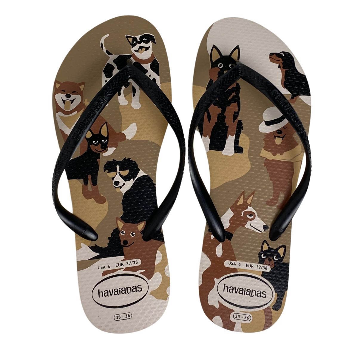 Chinelo Havaianas Feminino 4132567 Preto Preto 4