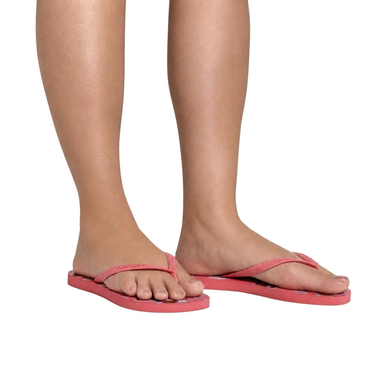 Chinelo Havaianas Feminino 4132567 Rosa Rosa 7