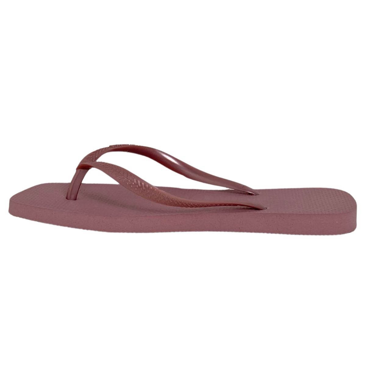 Chinelo Havaianas Slim Square Feminino 4148301 Rose Rosé 3
