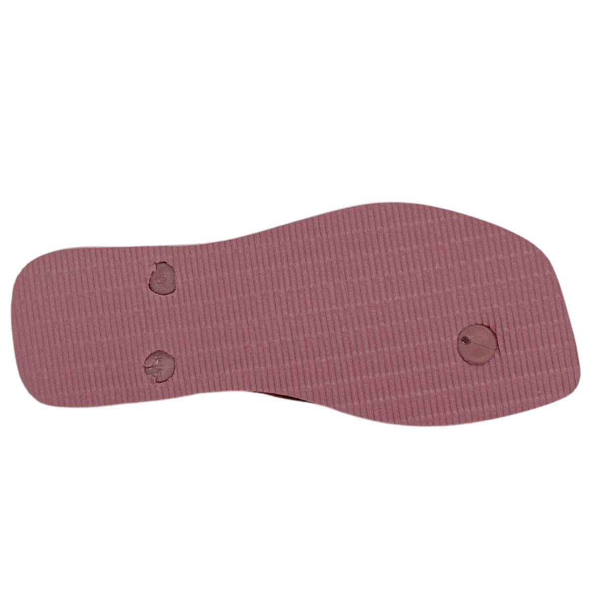 Chinelo Havaianas Slim Square Feminino 4148301 Rose Rosé 6