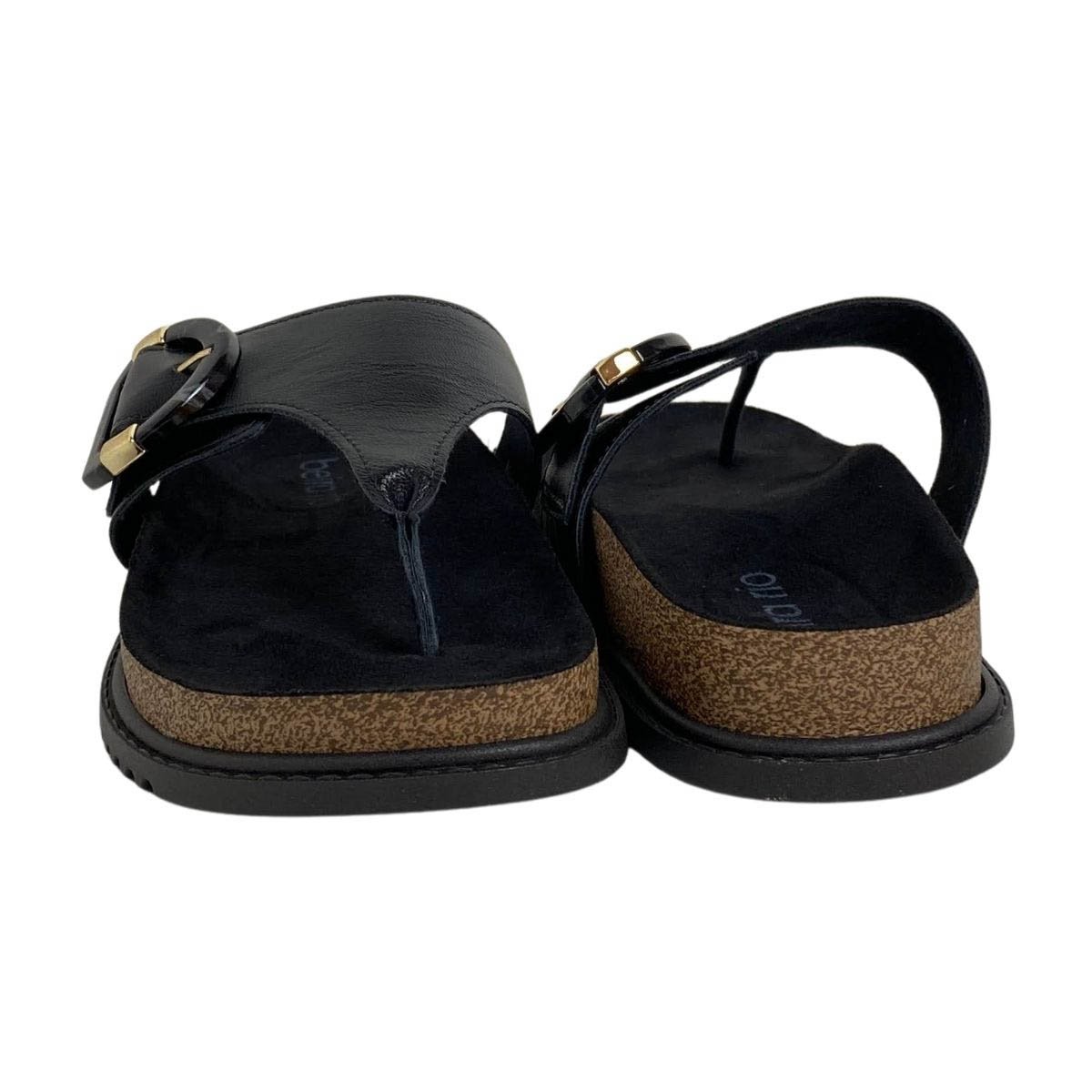 Papete Beira Rio Feminina 8524119 Preta Preto 5