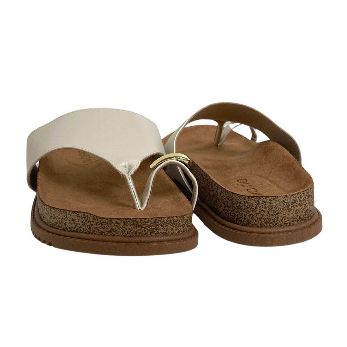 Papete Beira Rio Feminina 8524116 Off White