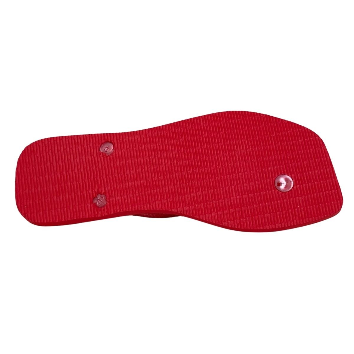 Chinelo Havaianas Slim Square Feminino 4148301 Coral Coral 6