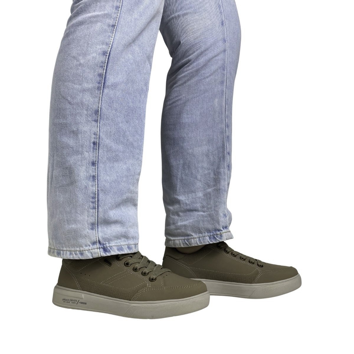 Sapatênis Couro Pegada Masculino 111909 Bege Bege 2