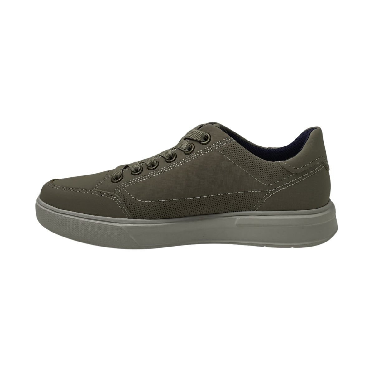Sapatênis Couro Pegada Masculino 111909 Bege Bege 3