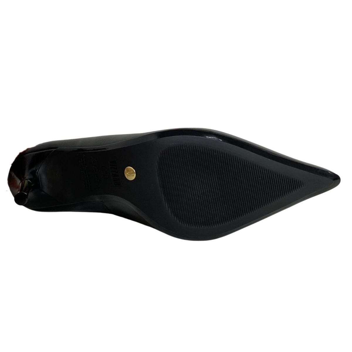 Scarpin Vizzano Feminino 1493400 Preto Preto 6