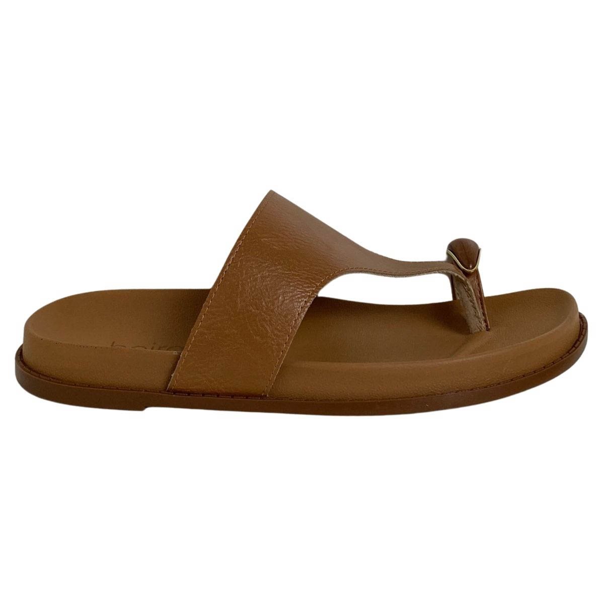 Papete Beira Rio Feminina 8578100 Caramelo