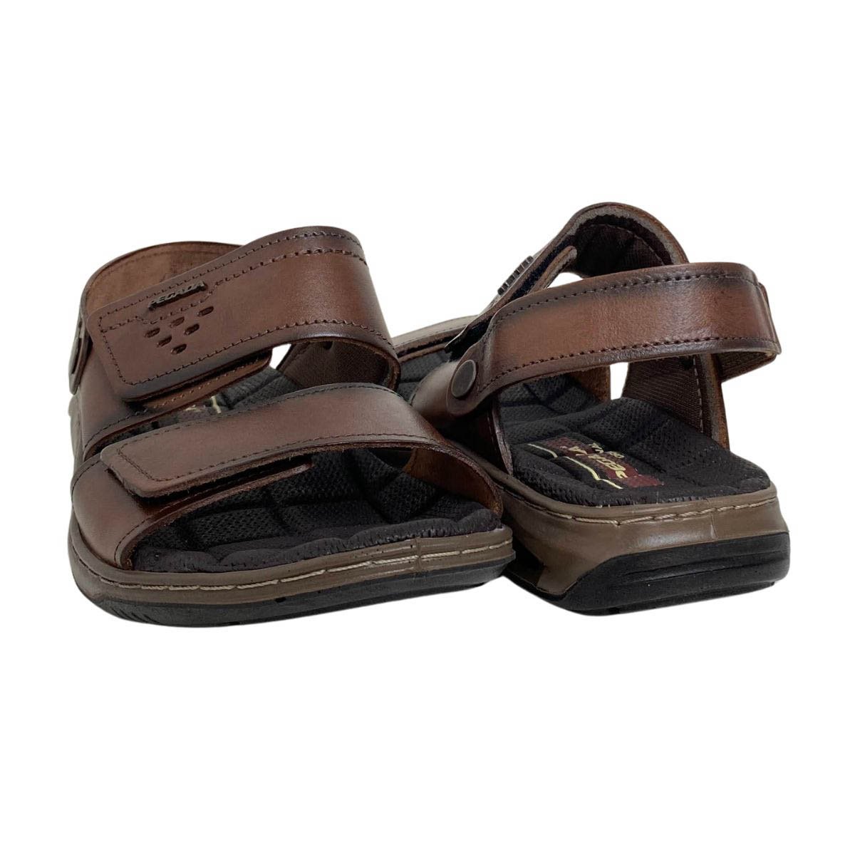 Sandália Couro Pegada Masculino 133238 Marrom Marrom 5