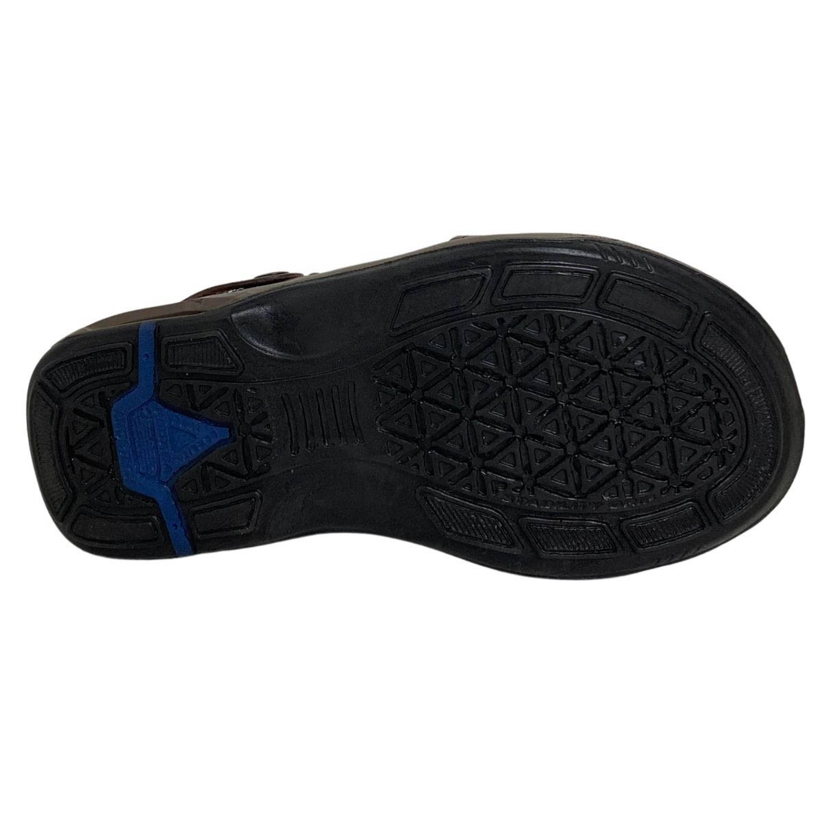 Sandália Couro Pegada Masculino 133238 Marrom Marrom 6