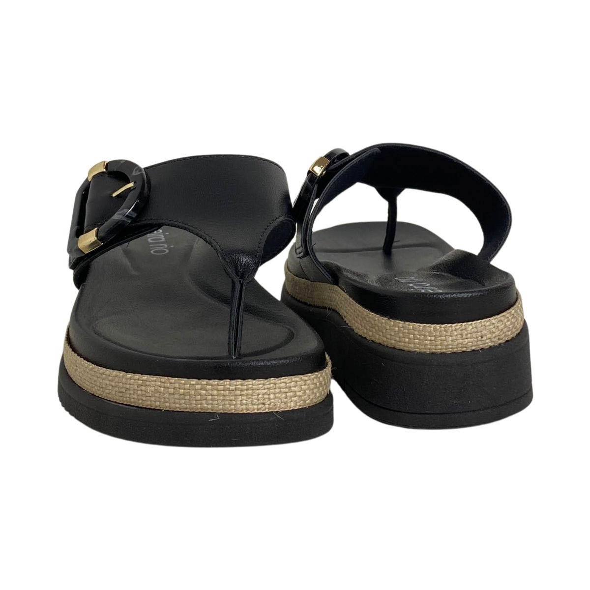 Tamanco Beira Rio Feminino 8775106 Preto Preto 5