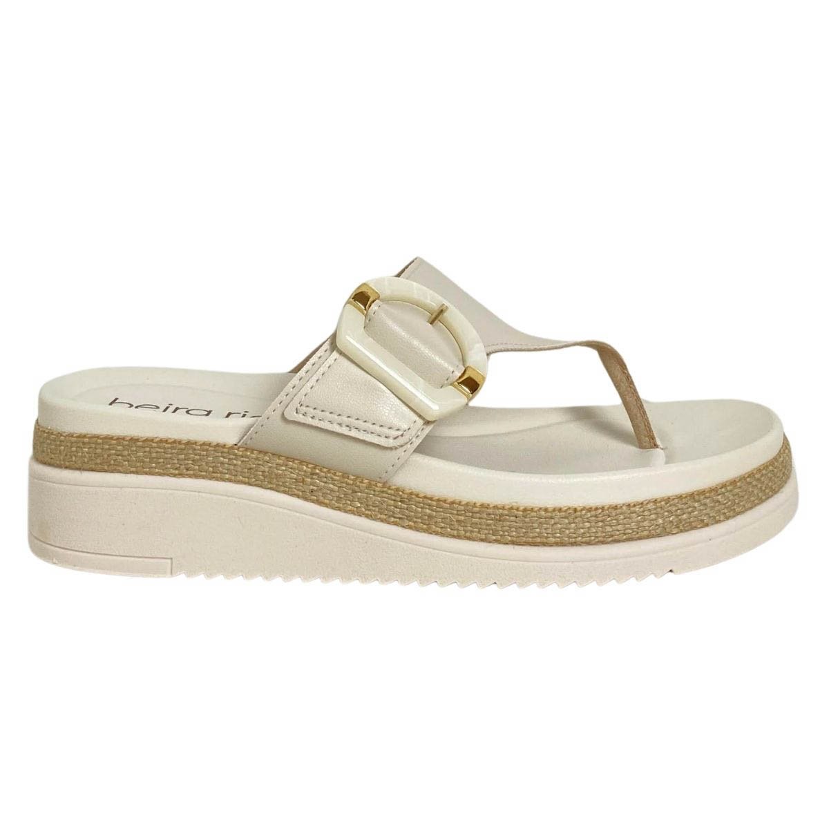 Tamanco Beira Rio Feminino 8775106 Off White