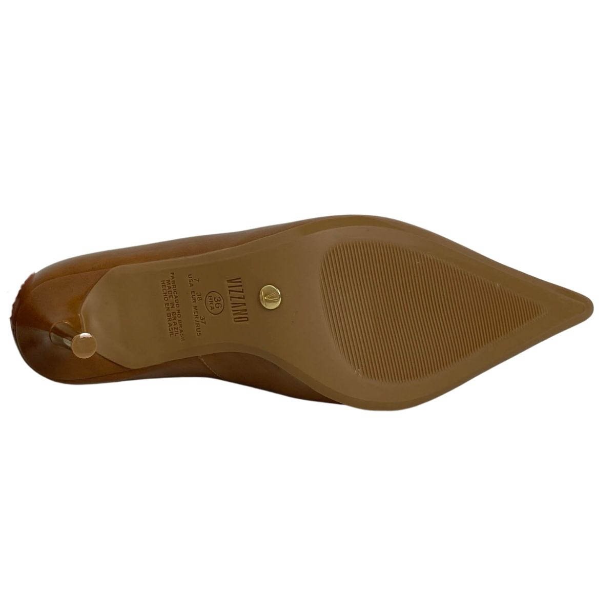 Scarpin Vizzano Feminino 1493400 Caramelo Marrom 6