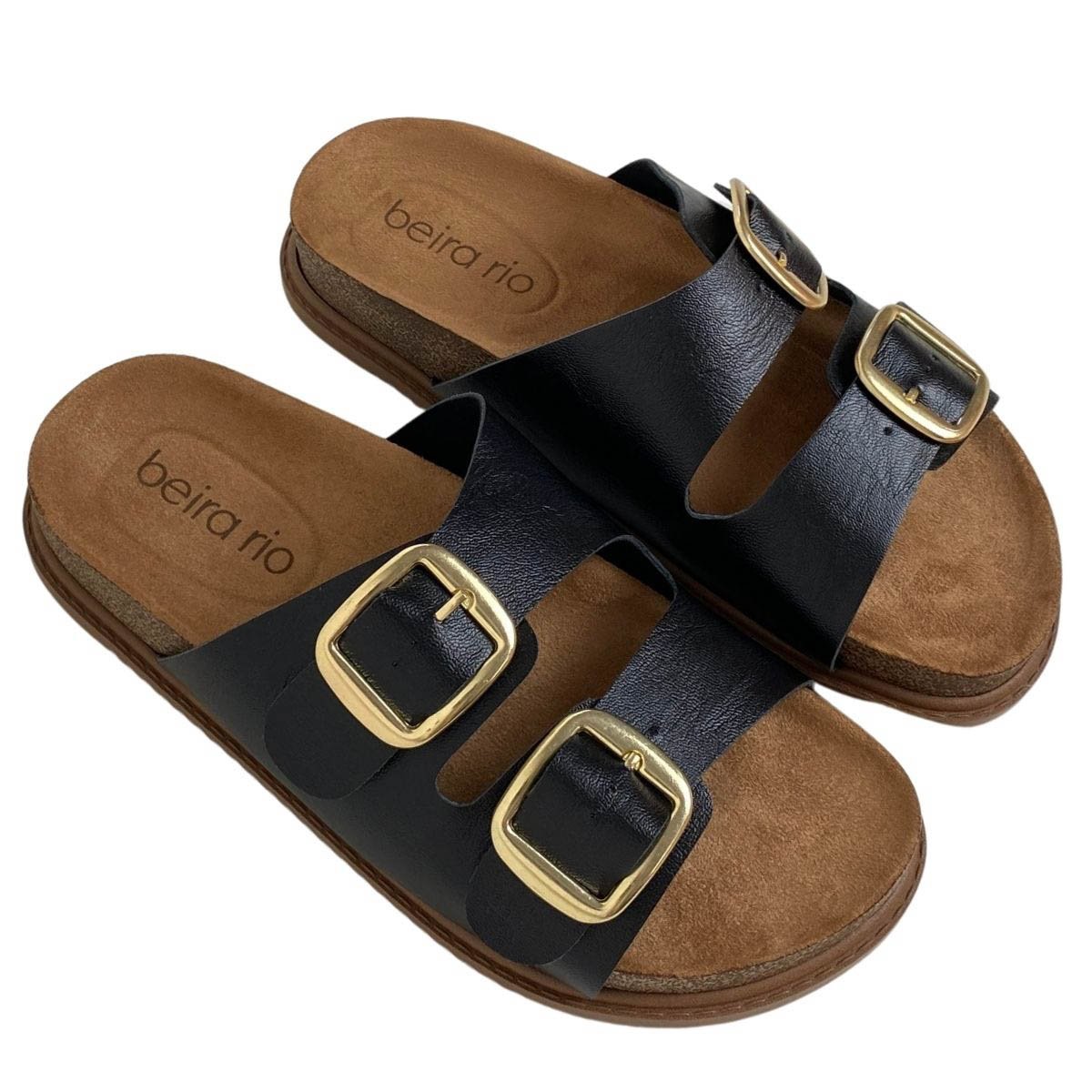 Papete Beira Rio Feminina 8523108 Preta Preto 4