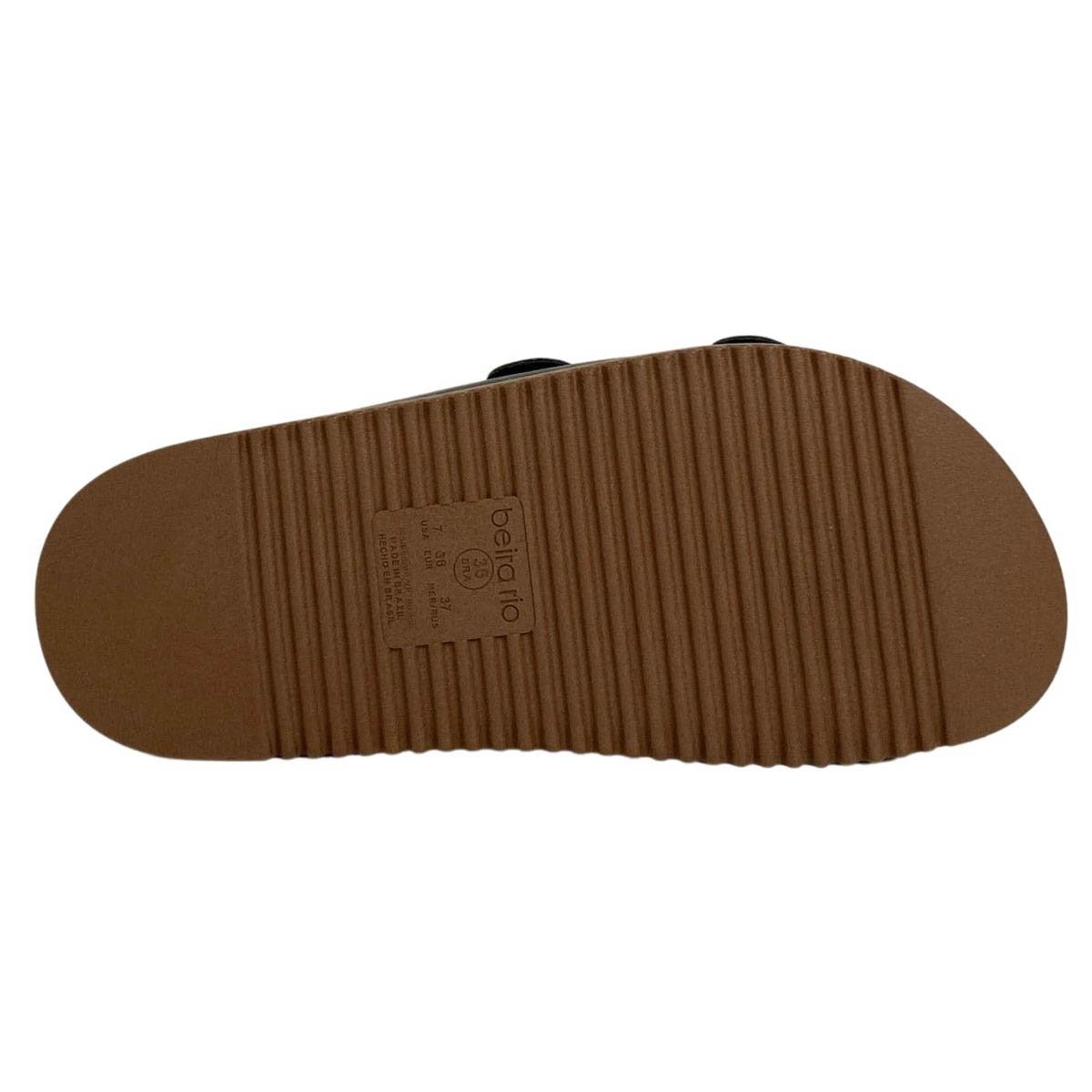 Papete Beira Rio Feminina 8523108 Preta Preto 6