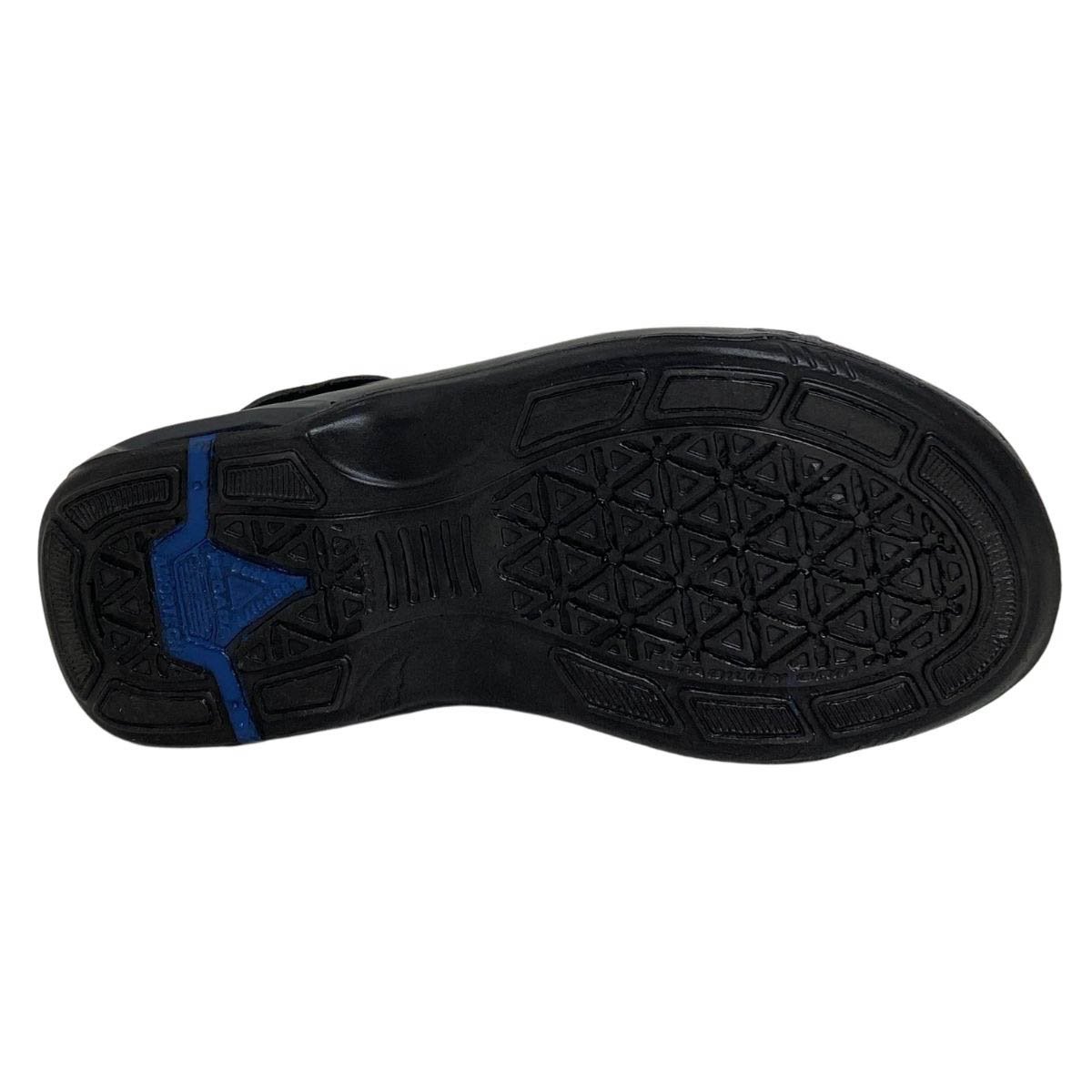 Sandália Couro Pegada Masculino 133238 Preta Preto 6