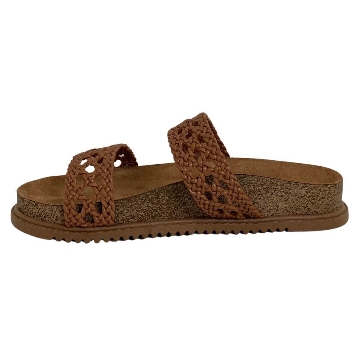 Papete Beira Rio Feminina 8523134 Caramelo Marrom 3