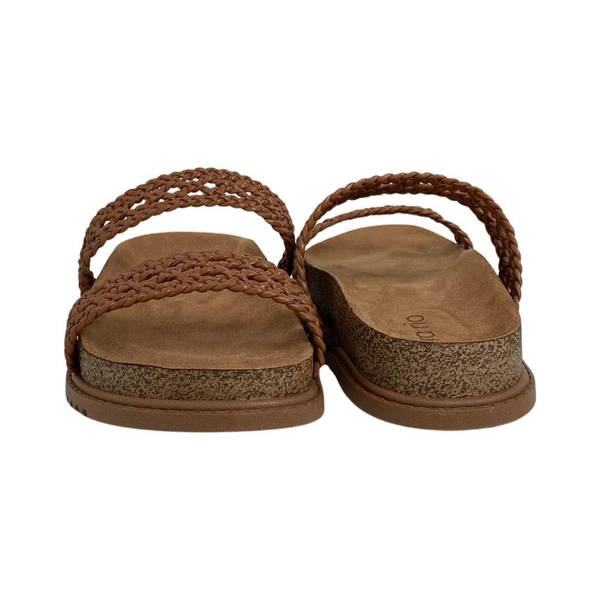Papete Beira Rio Feminina 8523134 Caramelo Marrom 5