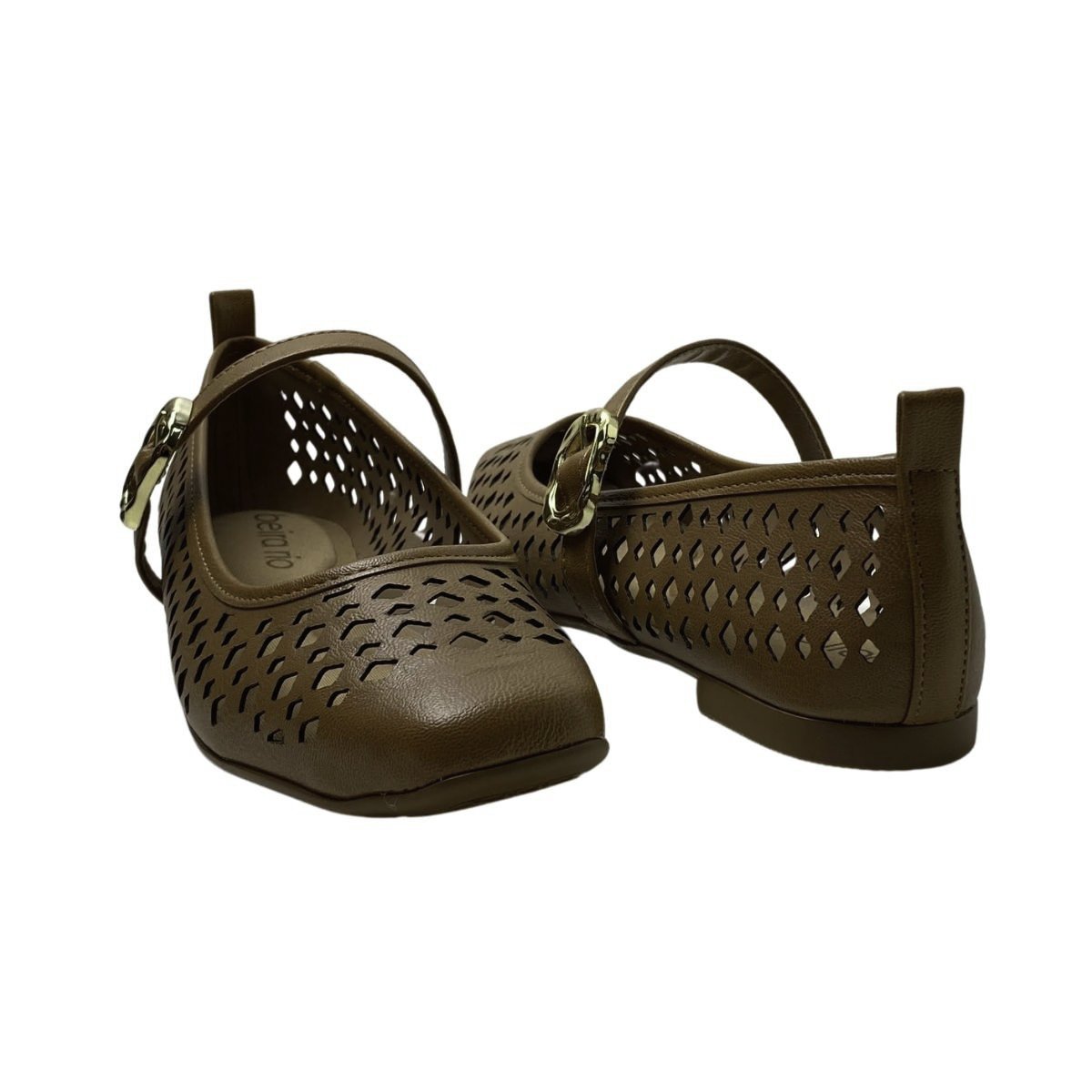 Sapatilha Boneca Beira Rio Feminina 4267313 Caramelo Marrom 5