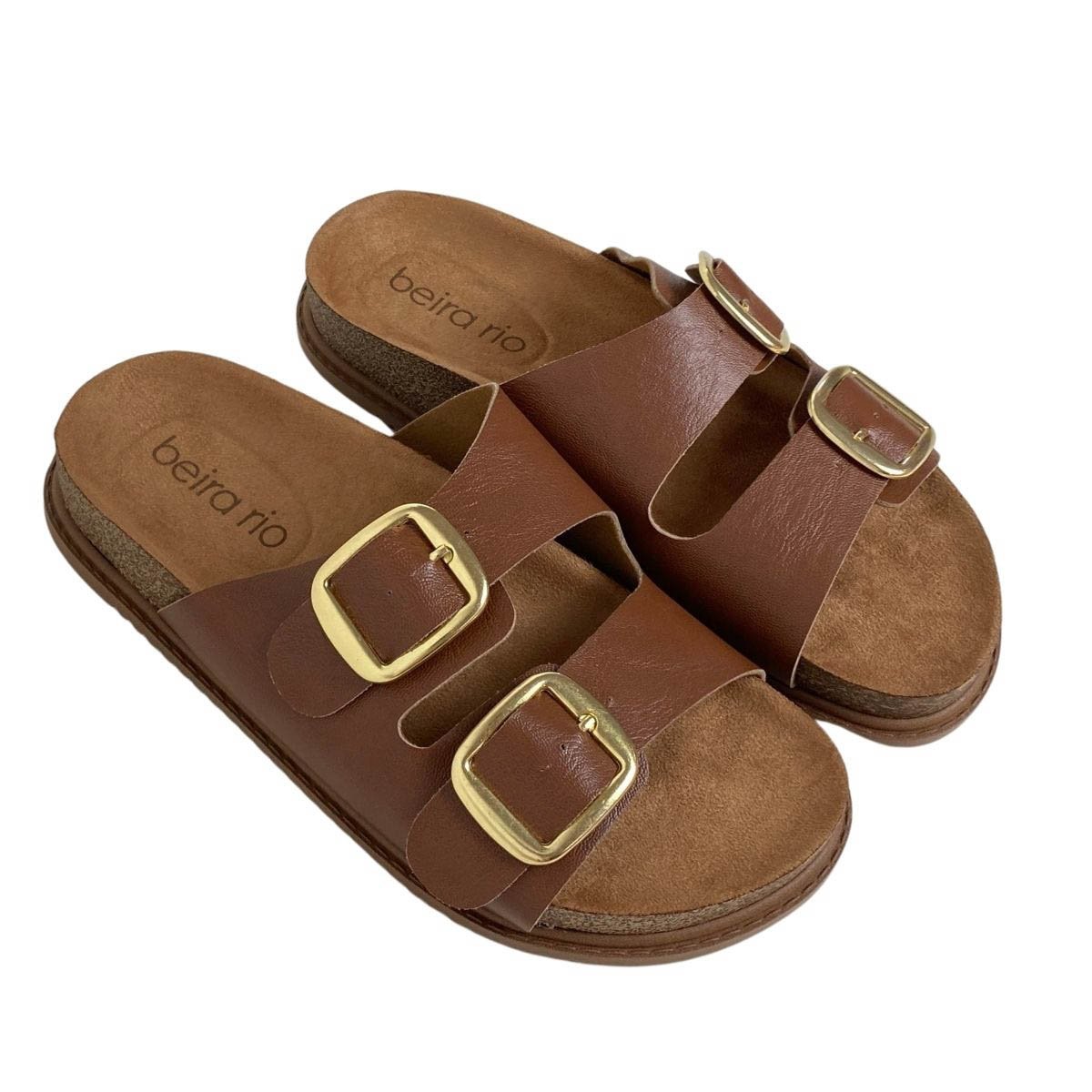 Papete Beira Rio Feminina 8523108 Marrom Marrom 4