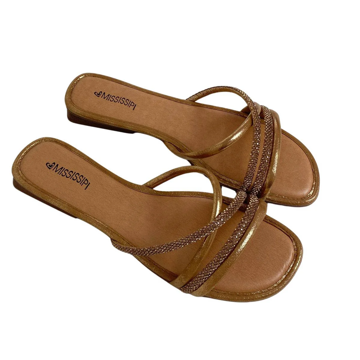 Rasteira Mississipi Feminina J2783 Bronze Bronze 4